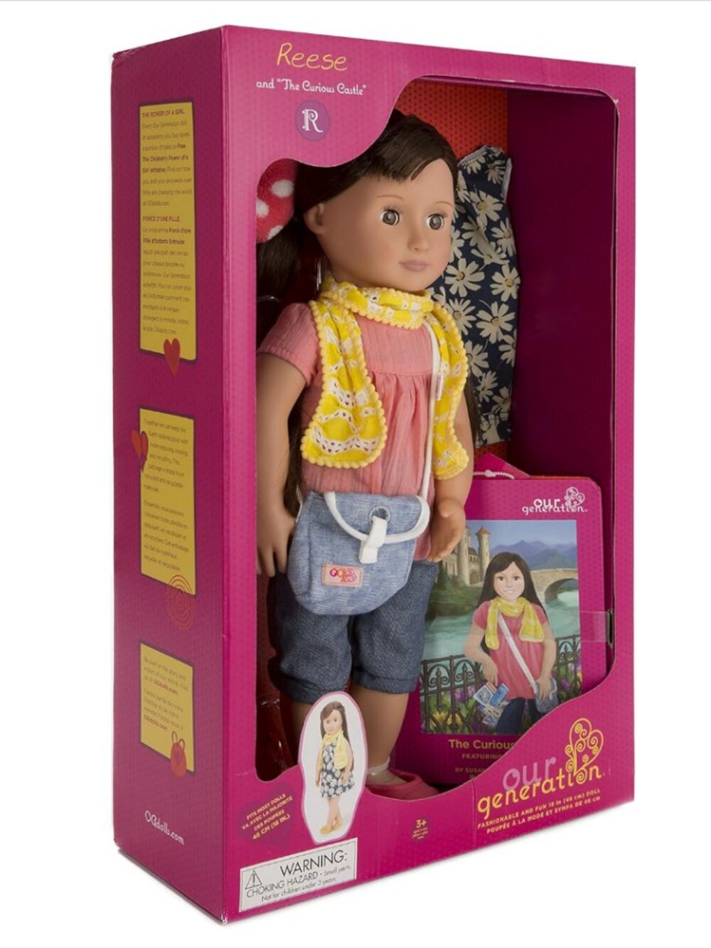 Our Generation Reese Fashion Doll "The Curious Castle"